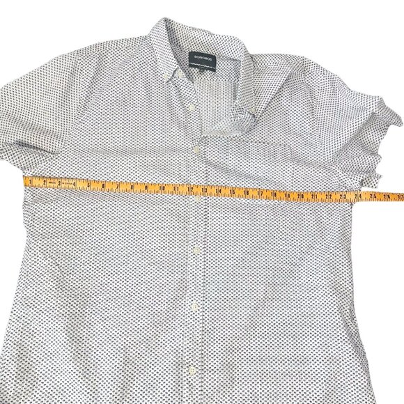 Bonobos Riviera Button Shirt Mens Size XL 100% Cotton Seersucker Short Sleeve - Picture 9 of 10